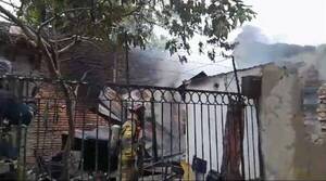 [VIDEO] Fuego fatal: karai perdió la vida tras incendio de una vivienda