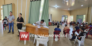 CARLOS A. LÓPEZ: SE ENTREGARON TARJETAS A BENEFICIARIOS DEL PROGRAMA TEKOPORÃ - Itapúa Noticias