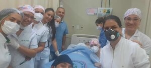 No sabía que estaba embarazada: pensó que eran dolores abdominales, pero da a luz a una bebé de 3 kilos - Nacionales - ABC Color