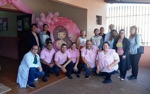Concientizan sobre Octubre Rosa en USF de Franco