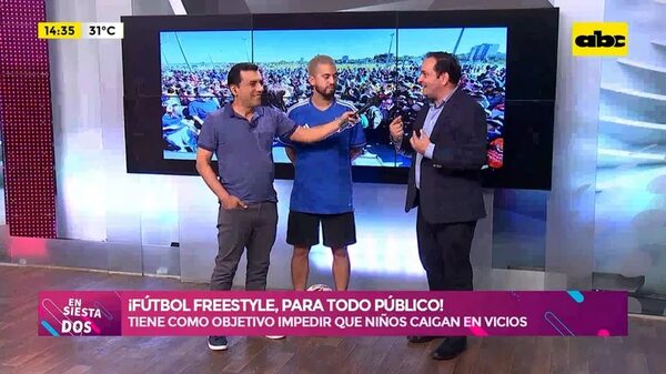 Video: ¡Fútbol freestyle, un evento para todo público! - Ensiestados - ABC Color