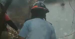 La Nación / Un hombre perdió la vida en incendio de vivienda en Asunción