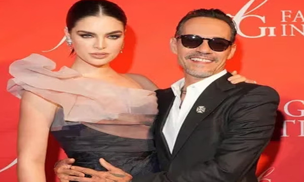 Nadia Ferreira y Marc Anthony asistieron a la Noche de las Estrellas