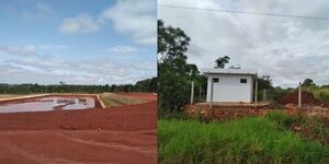 VERIFICAN OBRAS DE SISTEMA DE ALCANTARILLADO SANITARIO EN FRAM Y CAPITÁN MIRANDA - Itapúa Noticias
