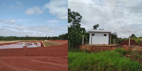VERIFICAN OBRAS DE SISTEMA DE ALCANTARILLADO SANITARIO EN FRAM Y CAPITÁN MIRANDA - Itapúa Noticias