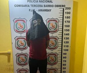 Detienen en barrio Obrero a un hombre buscado por asesinato