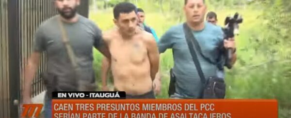 Detuvieron a tres presuntos miembros del PCC | Telefuturo