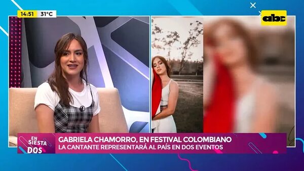 Video: Gabriela Chamorro, en festival colombiano - Ensiestados - ABC Color