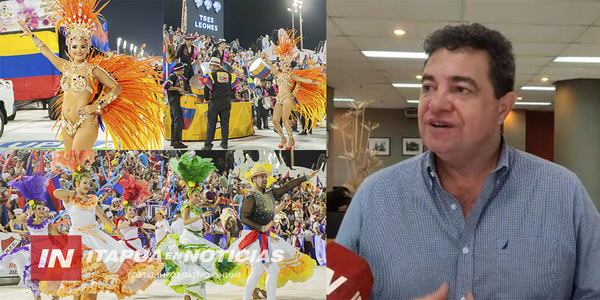 EDUARDO FLORENTIN: “CREO QUE EN EL 2024 SE VIENEN LOS MEJORES CARNAVALES” - Itapúa Noticias
