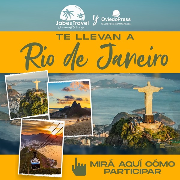 OviedoPress y Jabes Travel sortea un viaje a Río de Janeiro