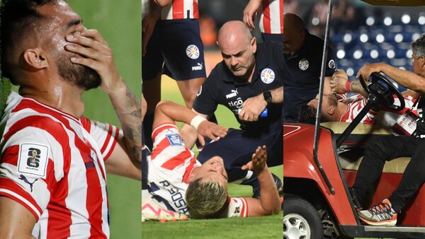 La dura lesión de tres albirrojos: entre rotura de ligamentos y esguince de tobillo