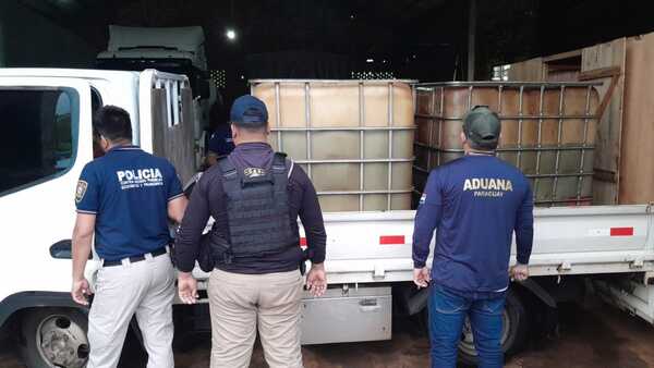 EN OTRO ALLANAMIENTO INCAUTARON 1.300 LITROS DE DIESEL - Itapúa Noticias