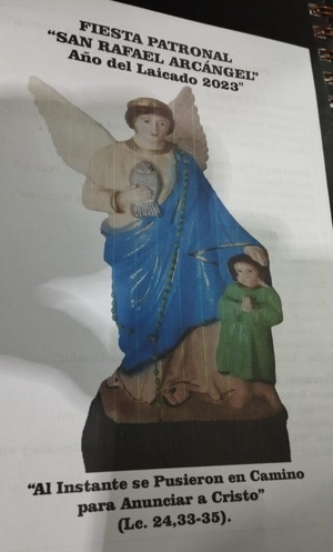 Pobladores del asentamiento San Rafael celebran el novenario a su santo patrono - Radio Imperio 106.7 FM