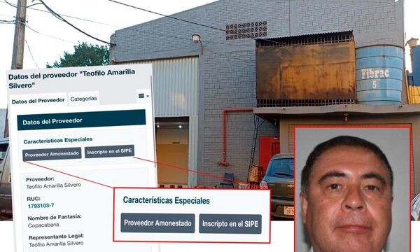 DNCP está al tanto sobre corrupto esquema de Teófilo Amarilla Silvero en Alto Paraná – Diario TNPRESS