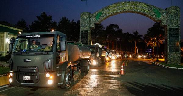 La Nación / Gobierno completa asistencia en Presidente Hayes con 217.000 litros de agua