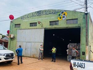 Diario HOY | Alto Paraná: banda de ladrones asalta recicladora y se alza con millonario botín
