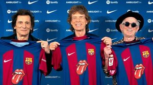 Versus / El logo de los Rolling Stones lucirá en la camiseta del Barcelona en el Clásico