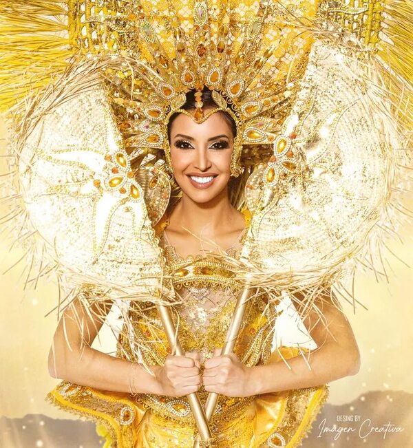 ¡Mirá el traje alegórico de la Miss Grand Paraguay, Maelia Salcines! - Gente - ABC Color