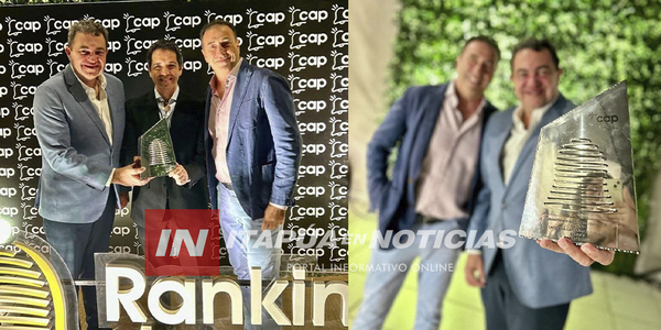 EDUARDO FLORENTÍN FUE PARTE DE PRESTIGIOSA DISTINCIÓN EN EL RANKING DE MARCAS - Itapúa Noticias