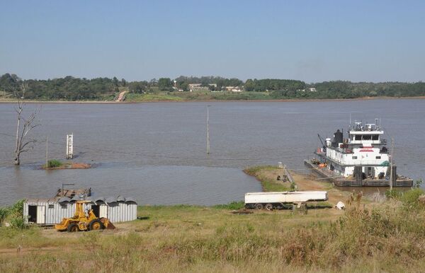 Avances en la puesta en funcionamiento del servicio de balsa entre Cambyreta y Candelaria