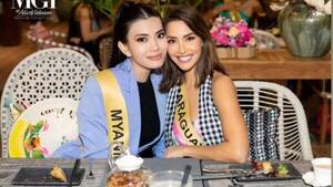 [VIDEO] ¡Nuestra Miss Grand a los besitos con su novia!