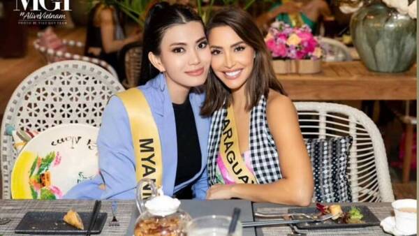[VIDEO] ¡Nuestra Miss Grand a los besitos con su novia!