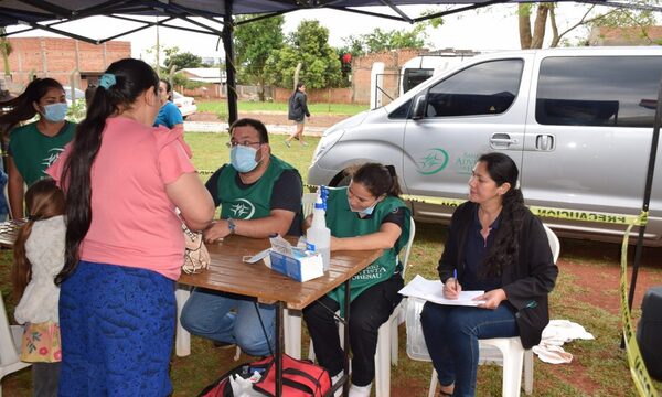 Asisten a 112 personas en Santa Rita mediante Sanatorio Adventista de Hohenau