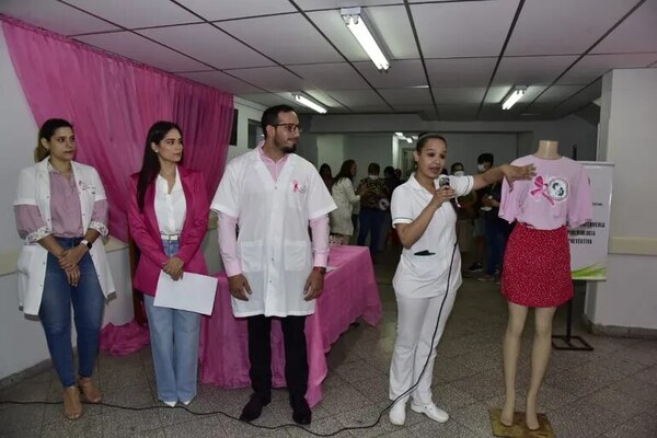 Cáncer de mama: día central del octubre rosa con coronación a una mujer que venció a la enfermedad - Nacionales - ABC Color