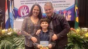 Niño de 9 años lanzará cómic que trata sobre la buena alimentación
