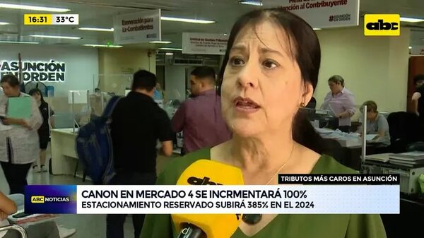 Suba de tributos en Asunción: canon en el Mercado 4 subirá 100 % - ABC Noticias - ABC Color