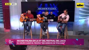 Video: Richer Palma en la 51° del Festival del Lago - Ensiestados - ABC Color