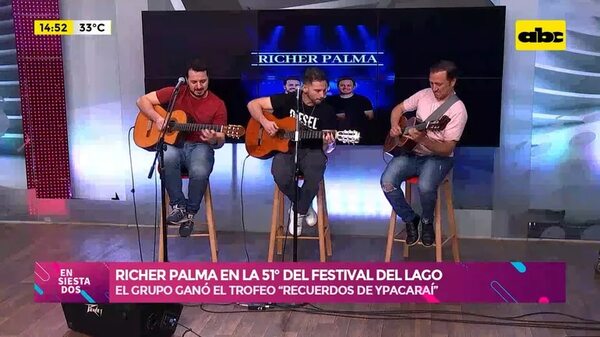 Video: Richer Palma en la 51° del Festival del Lago - Ensiestados - ABC Color