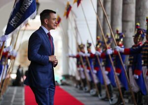 Es falso que el presidente electo de Ecuador propusiera "legalizar" el trabajo infantil - MarketData