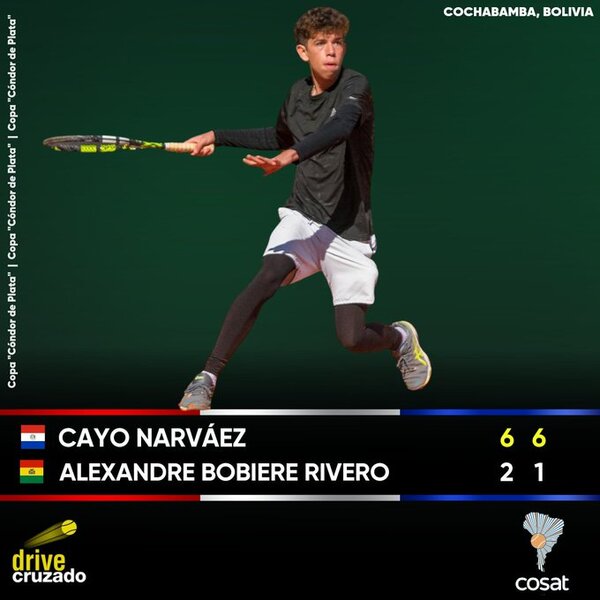 Cayo y Zoe están en finales de dobles y semis de singles en Bolivia - La Tribuna