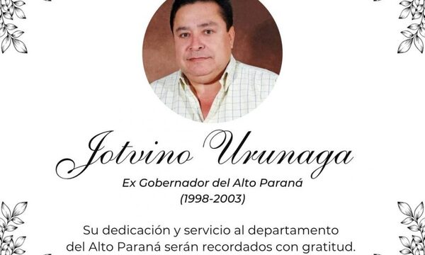 Declaran duelo por fallecimiento de ex gobernador