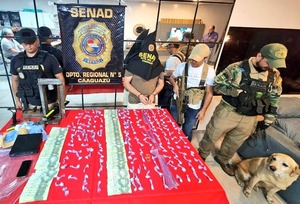 Tras allanamiento, capturan a líder de toda una red de microtráfico en Caaguazú - Megacadena