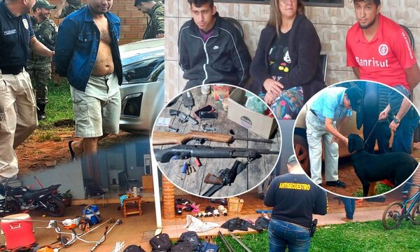 Atrapan a parte de un grupo criminal que perpetró al menos 27 asaltos y 6 violaciones en Yguazú – Diario TNPRESS