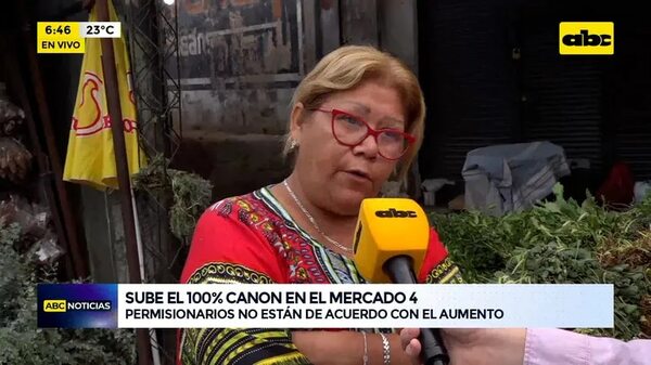 Video: sube el 100% canon en el mercado 4 - ABC Noticias - ABC Color