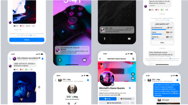Meta presentó los canales de difusión en Facebook y Messenger