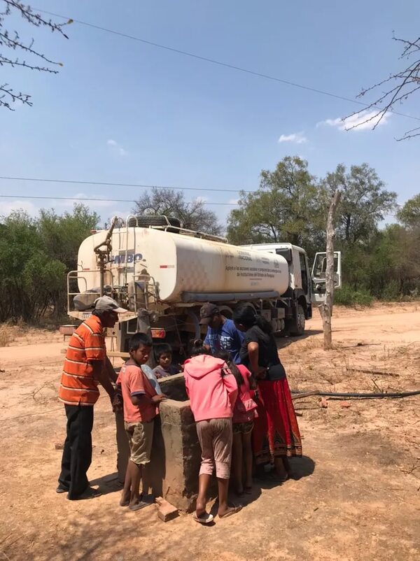 Envíos de agua al Chaco continuarán “hasta que las necesidades sean cubiertas”, garantizan - Nacionales - ABC Color
