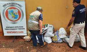 INCAUTAN PRODUCTOS DE CONTRABANDO EN SUPERMERCADOS DE VILLARRICA