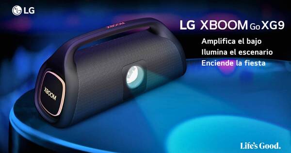 La Nación / LG presenta espectaculares parlantes para este verano 2023