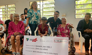 Hogar Juan Pablo II recibe aporte para refacción y reparación de instalaciones