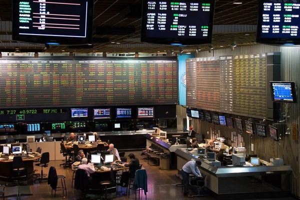 Bolsa argentina cae 4,86 %, casi sin actividad cambiaria - ADN Digital
