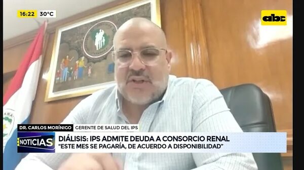Diálisis: IPS admite deuda a consorcio renal - ABC Noticias - ABC Color