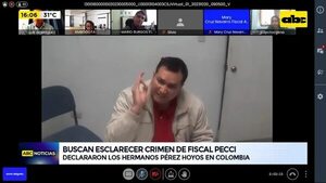 Caso Pecci: declararon los hermanos Pérez Hoyos - ABC Noticias - ABC Color