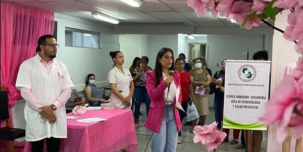 Fabi Martínez, madrina de lucha contra el cáncer de mamas