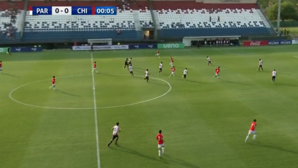 La Albirroja Sub 15 cae en amistoso con el "Messi paraguayo" en cancha
