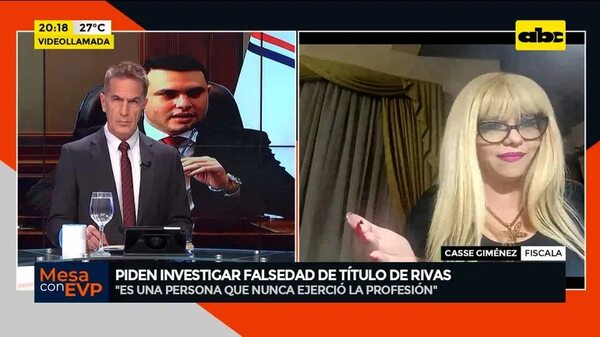 Giménez: ‘’Les parece que una persona que nunca ejerció la profesión puede juzgar magistrados’' - Mesa de Periodistas - ABC Color