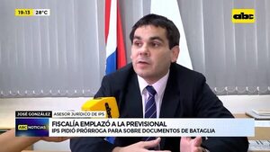 Video: Fiscalía emplazó a IPS para que entregue informe de gestión de Bataglia	 - ABC Noticias - ABC Color